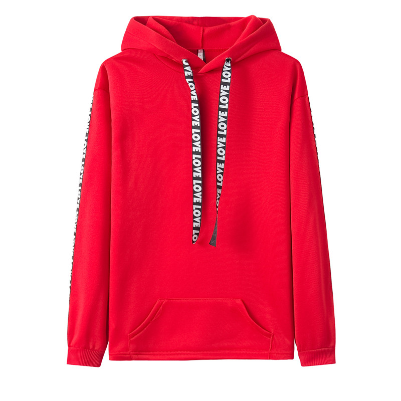 Europe and America large size women's loose loose thin letters sweater coat leisure sports youth