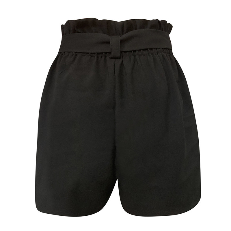 Shorts 2019 Summer Women Fashion Lace Up Tie Pants Casual High Waist Short Pants