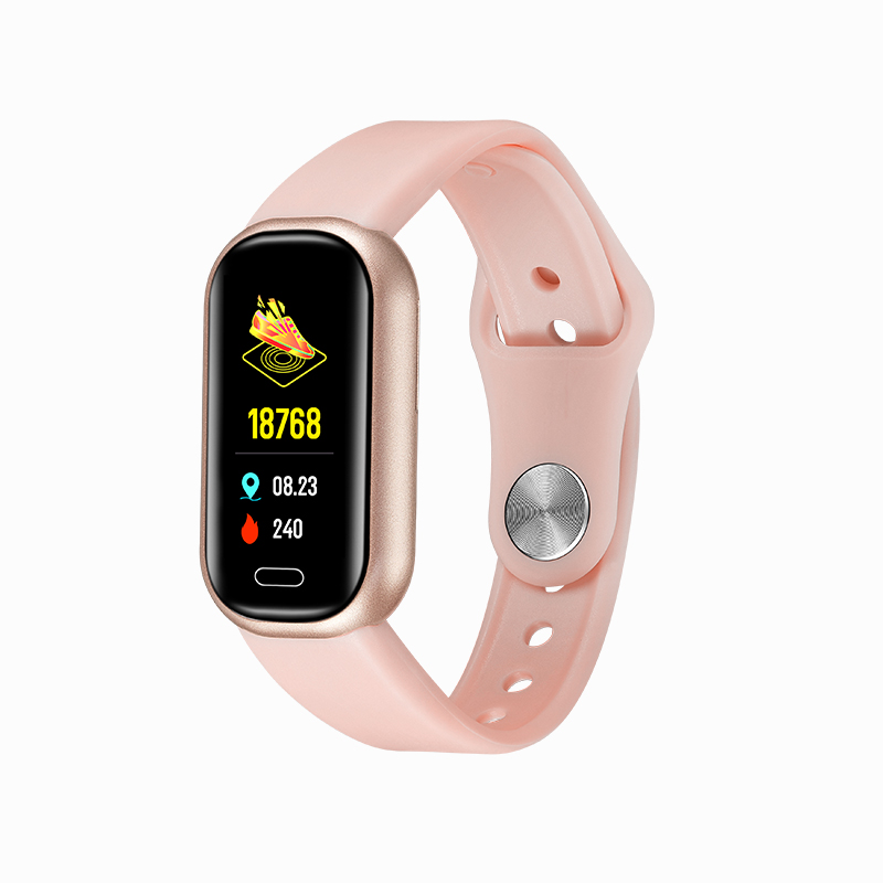Smart Bracelet Bluetooth Cal Fitness Tracker Sport Custom Dial Smart Band Men Woman Wristband