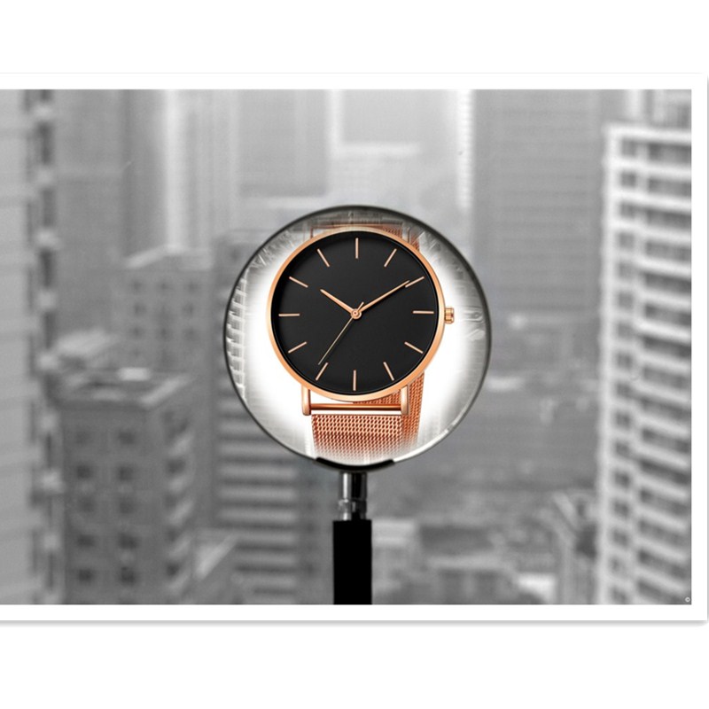 2019 Men's Fashion Watch Top Brand Luxury Business Man Watch Sports Watch Metal Belt