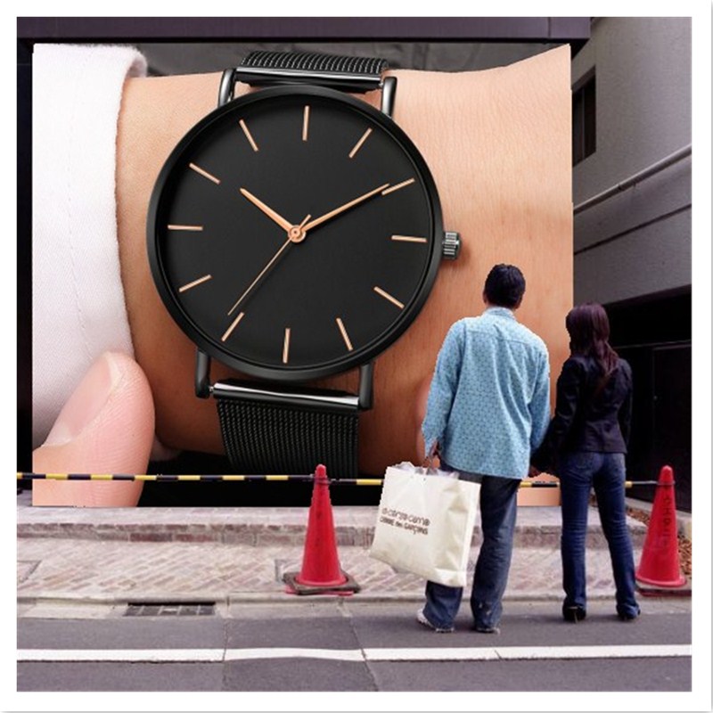 2019 Men's Fashion Watch Top Brand Luxury Business Man Watch Sports Watch Metal Belt