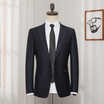 Korean fashion Slim Suit Business Cloth Groomsman 2PC Suit Blazer Jacket Pants Work Suit wedding