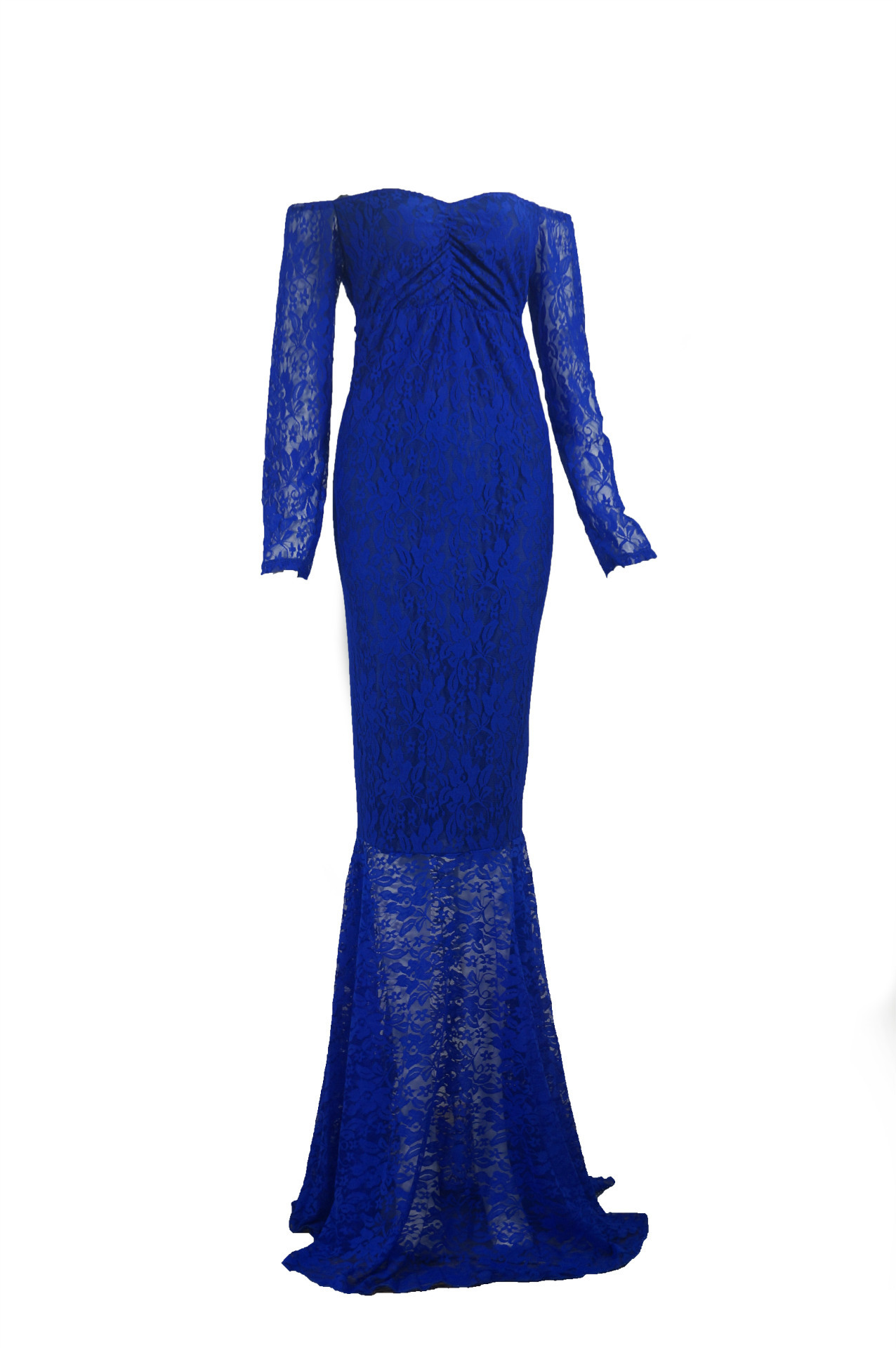 Sexy Lace Pregnant womenDress Women Cake skirt Dresses Elegant Strapless Long Dress