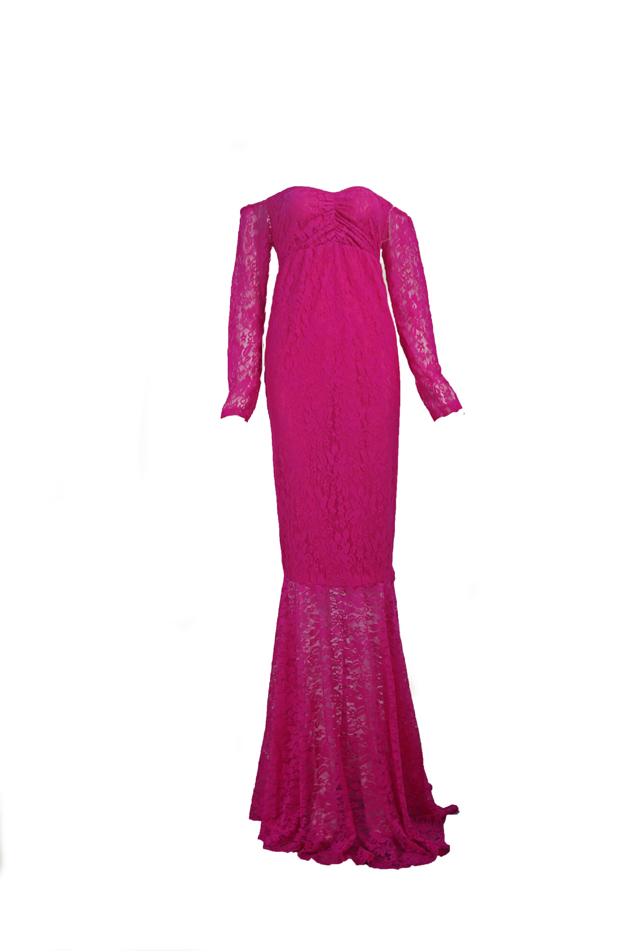 Sexy Lace Pregnant womenDress Women Cake skirt Dresses Elegant Strapless Long Dress