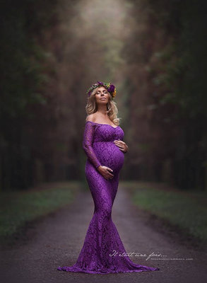 Sexy Lace Pregnant womenDress Women Cake skirt Dresses Elegant Strapless Long Dress