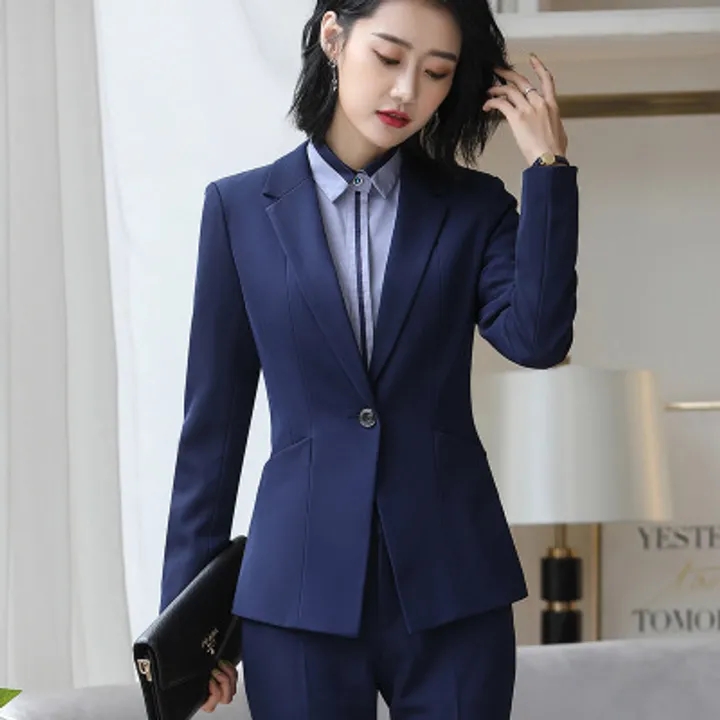 Business Women Suit Office Lady White Collar Formal Work Dress Concert Meetings Formal Girl Skirt