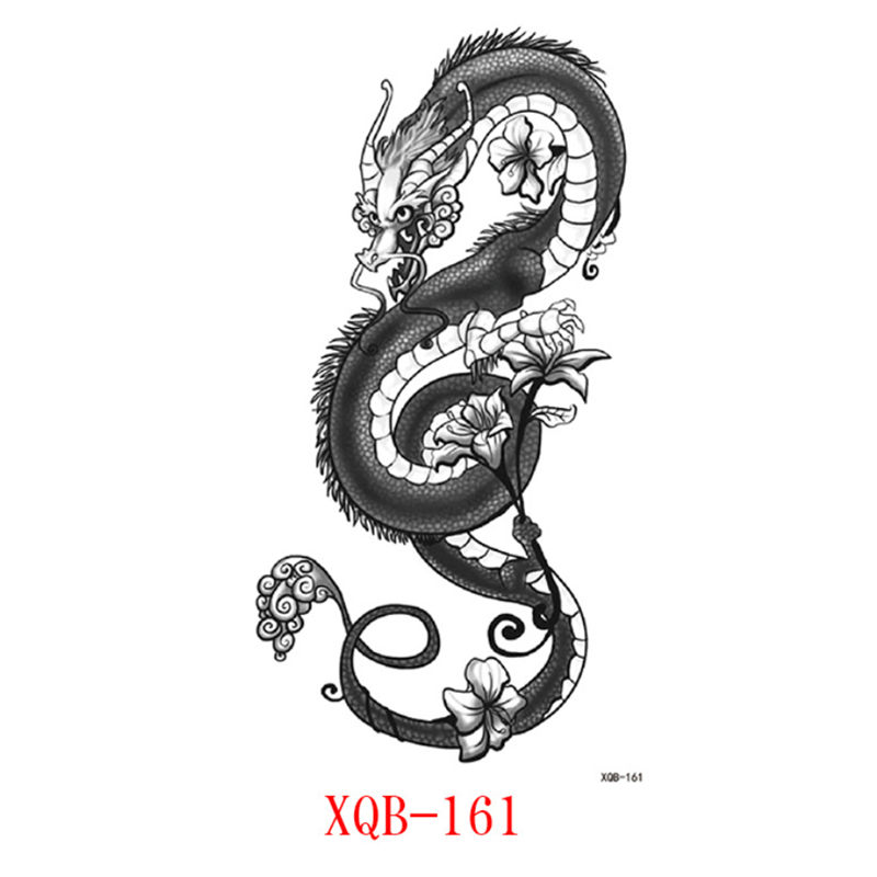 10PCS Half Arm Waterproof Disposable Tattoo Sticker Original Tattoo Sticker Tatoo One Time Body Art view 5