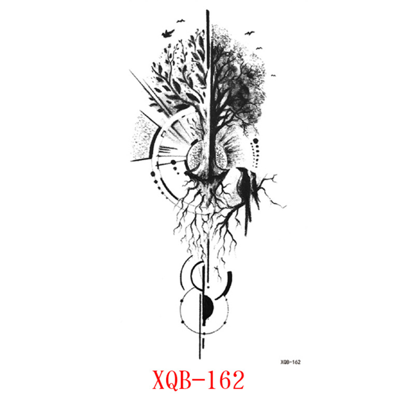 10PCS Half Arm Waterproof Disposable Tattoo Sticker Original Tattoo Sticker Tatoo One Time Body Art view 7