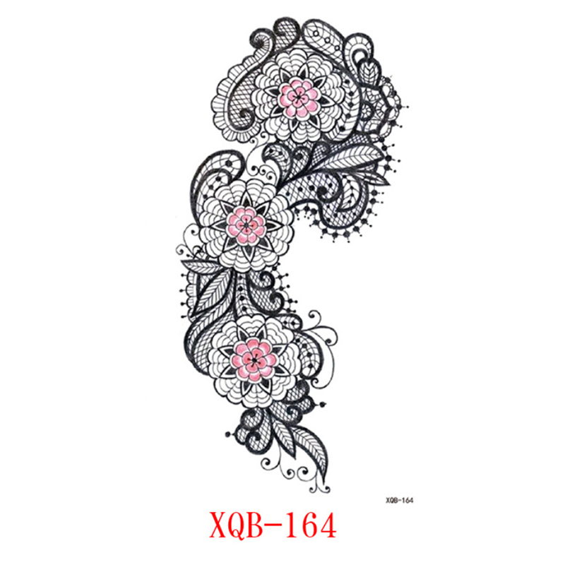 10PCS Half Arm Waterproof Disposable Tattoo Sticker Original Tattoo Sticker Tatoo One Time Body Art view 8