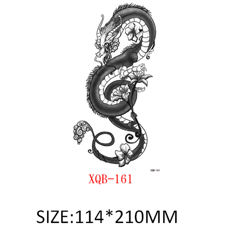 10PCS Half Arm Waterproof Disposable Tattoo Sticker Original Tattoo Sticker Tatoo One Time Body Art view 9