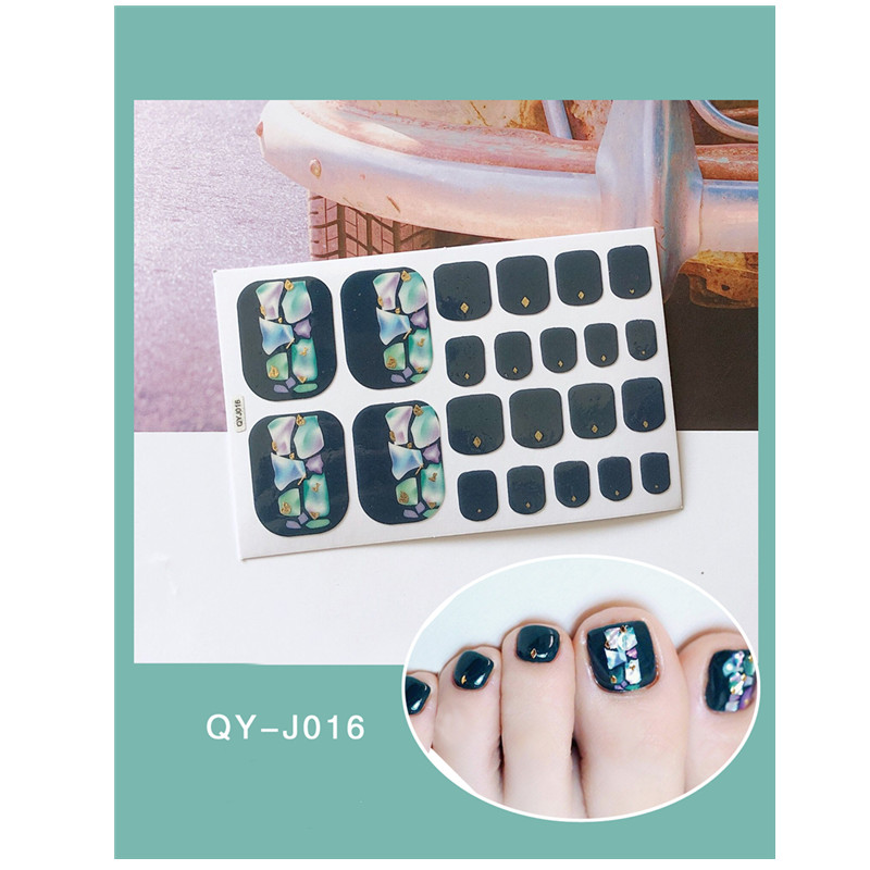 Girls Gift 5 Sets Korea Little Prince Nail Applicator 3D Gilding Nail Toenail Sticker Waterproof view 3
