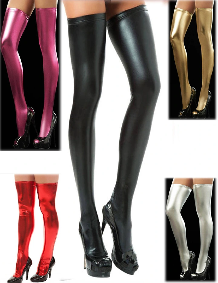 2022 New Style Sexy Underwear Patent Leather Three-Point Two-Piece Suit European And American Fashion Sexy Three-Point Bikini Temptation Underwear Sexy Leather Pantyhose Sexy Underwear Patent LeatherS