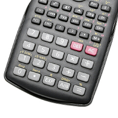 Handheld Student's Calculator 2 Line Display Portable Multifunctional Calculator for Mathematics