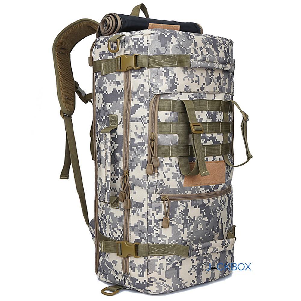 50L Women Men Bag Military Outdoor Backpack Local Lion Hiking Backpack Multifunction
