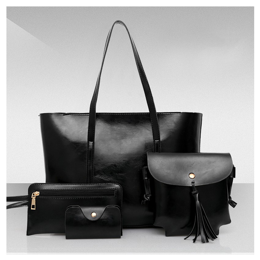 4 in 1 Bag Women's Handbag Women's Sling Bag Shoulder Bags Women Handbags