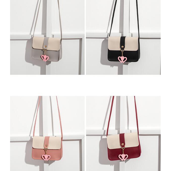 Ready Stock Korean Women's Sling Bag Shoudler Bag Girl Handbag Women Fashion Bag Wallet
