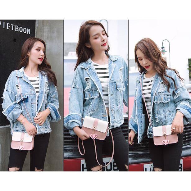 Ready Stock Korean Women's Sling Bag Shoudler Bag Girl Handbag Women Fashion Bag Wallet