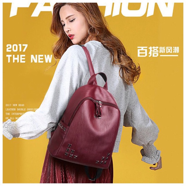 READY STOCK New Edition Song Women's Backpack Handbag Lady Bags
