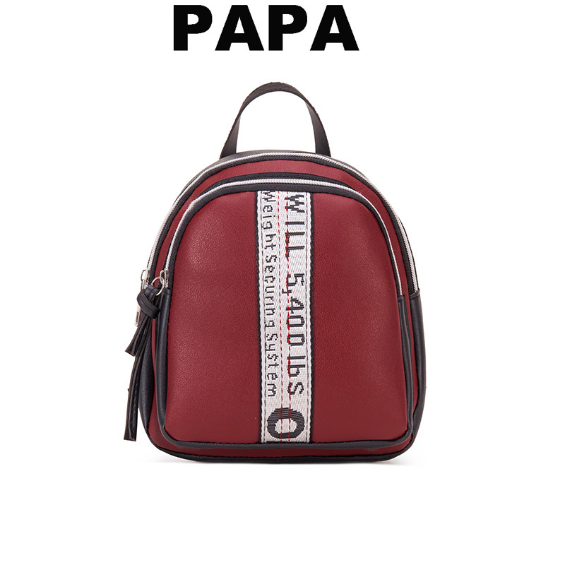 Fashion Korean Women's Bag PU Shoulder Bag Small School Bag Sling Bag Women Backpack Lady Bag