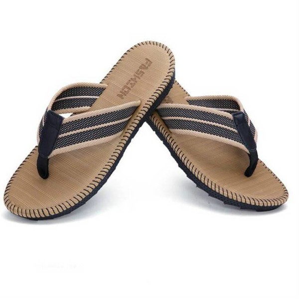 Men's Flip Flops Summer Men's Beach Slippers Men's Sandals Dragging Man Shoes Leisure Bathroom Shoes