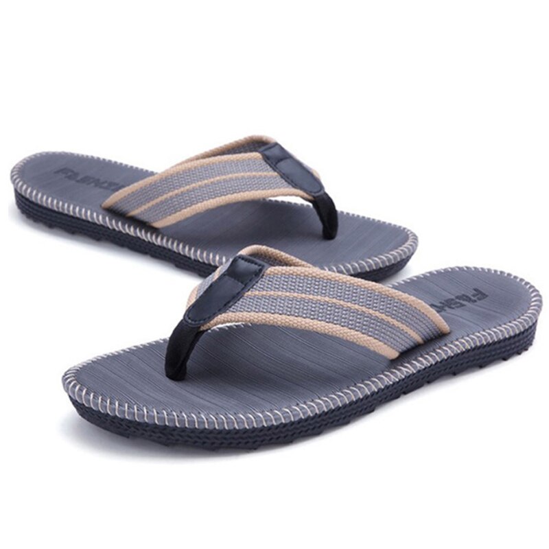 Men's Flip Flops Summer Men's Beach Slippers Men's Sandals Dragging Man Shoes Leisure Bathroom Shoes