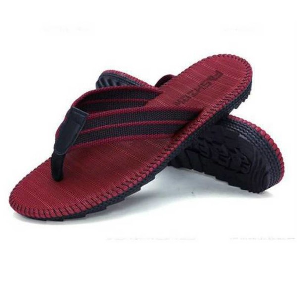Men's Flip Flops Summer Men's Beach Slippers Men's Sandals Dragging Man Shoes Leisure Bathroom Shoes