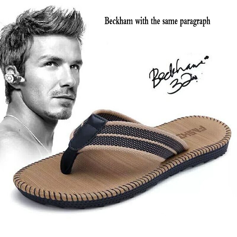 Men's Flip Flops Summer Men's Beach Slippers Men's Sandals Dragging Man Shoes Leisure Bathroom Shoes
