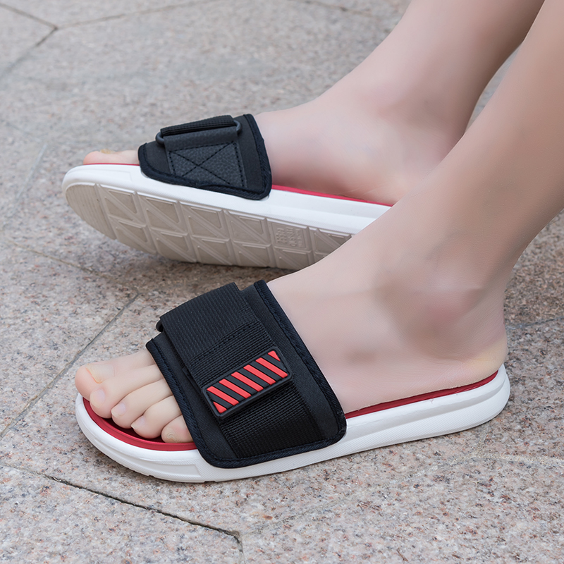 SocNoDn Men's Luxury Casual Fashion Trend Lycra Fabric Slippers Hiking Shoes Slippers Beach Sandals