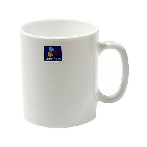 White Tea Coffee Mug Cup - Set of 6