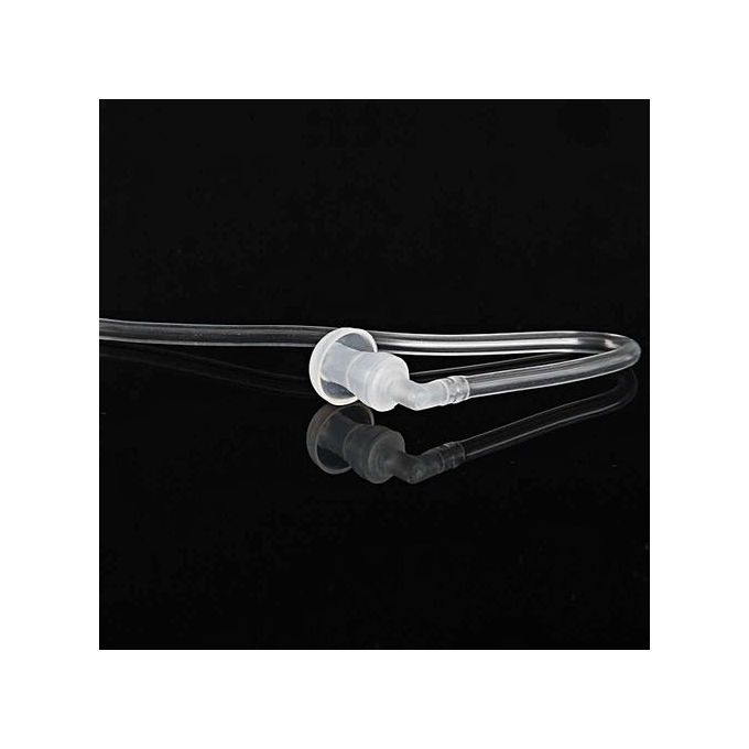 Disike Anti-radiation Earphones (Air tube stereo protection earphones with super bass)-White