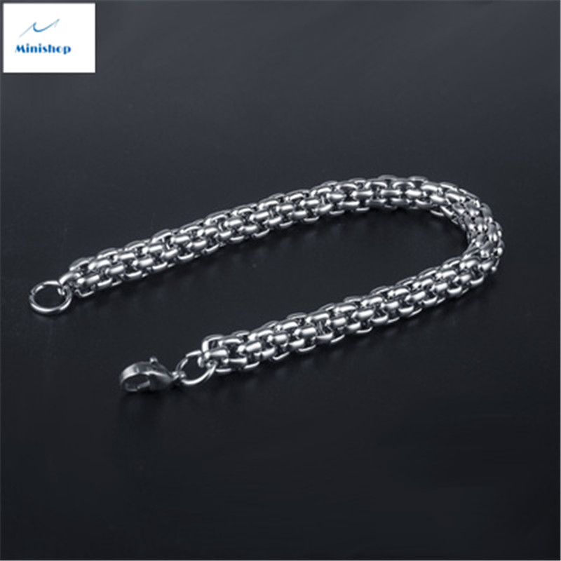 Men Stainless Steel Bracelet Star Same Style Accessories Personality Gift Titanium Bracelet