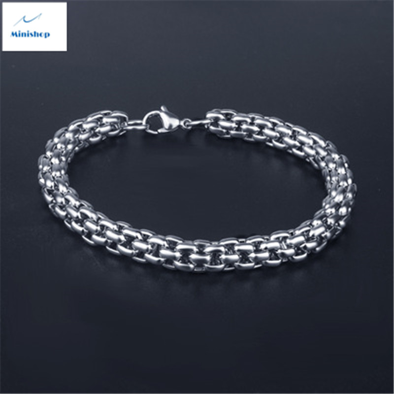 Men Stainless Steel Bracelet Star Same Style Accessories Personality Gift Titanium Bracelet