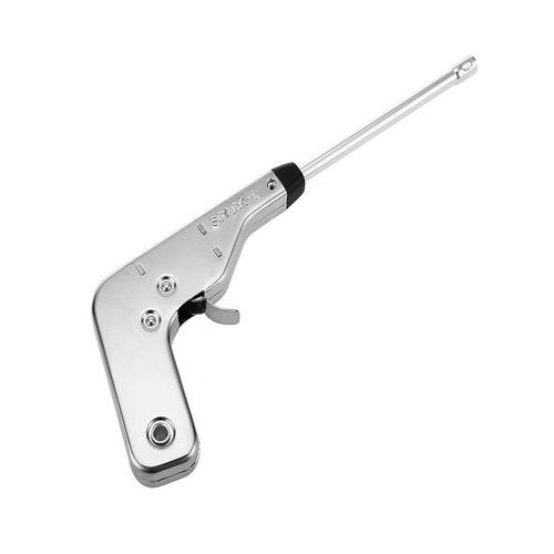 Gas Lighter Gun - Silver