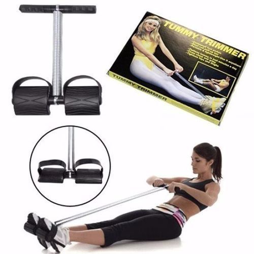 Tummy Trimmer For Physical Fitness - Black - one size