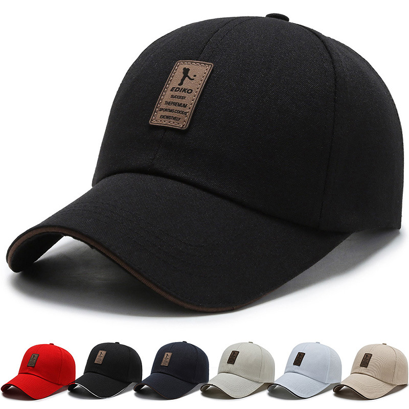 Men's Adjustable Baseball Cap Casual Leisure Hats Fashion Boy Snapback Hat Cap