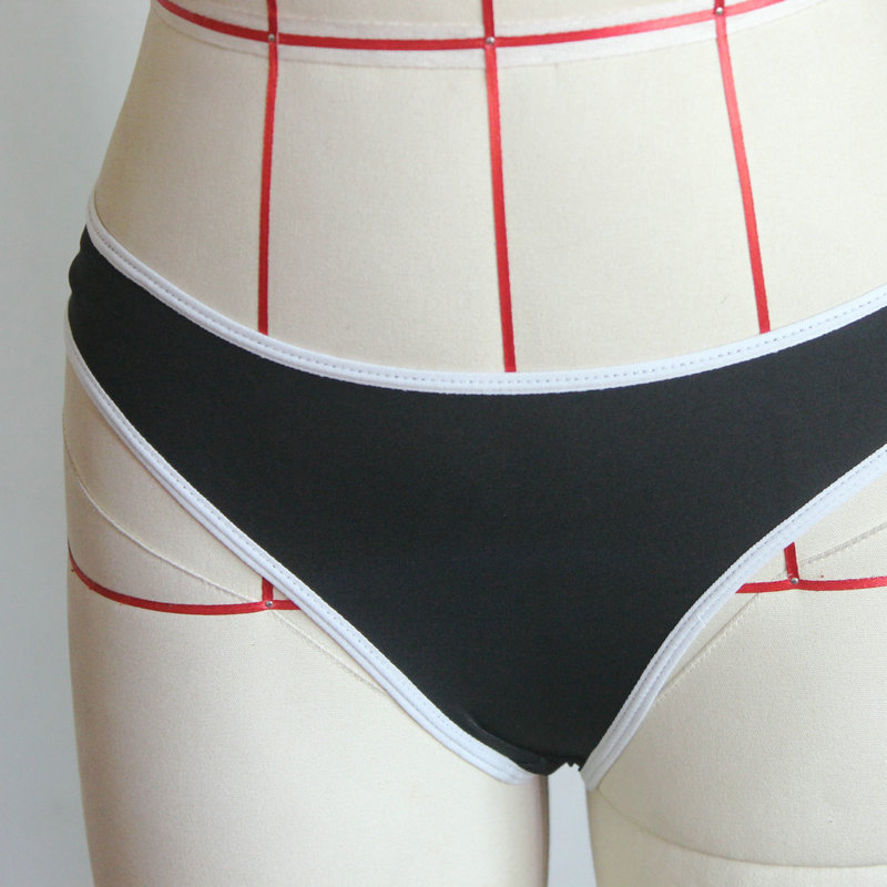 Factory direct sales black and white sports pure women's underwear sports suit