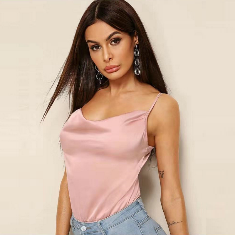 Women's Sleepwear Seductive Women Nightwear Ladies Hot Silk Conjoined Sleepwear