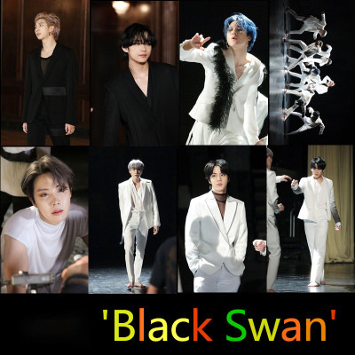 BTS Black Swan Official Photo Sketch (16 Cards) Bangtan Boys LOMO Cards 16PCS Photo Cards Merchandise of Postcards KPOP Postcard for Army Daughter
