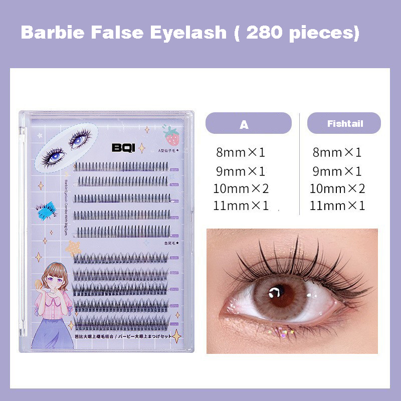 DIY False Eyelash Extension, 3D Effect Individual Melt Flare Lash Cluster Natural Lashes Set, Home Eyelash Extension, Lashes Pack view 10