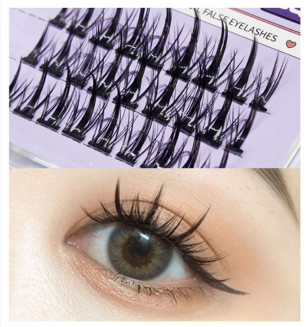 DIY False Eyelash Extension, 3D Effect Individual Melt Flare Lash Cluster Natural Lashes Set, Home Eyelash Extension, Lashes Pack view 8