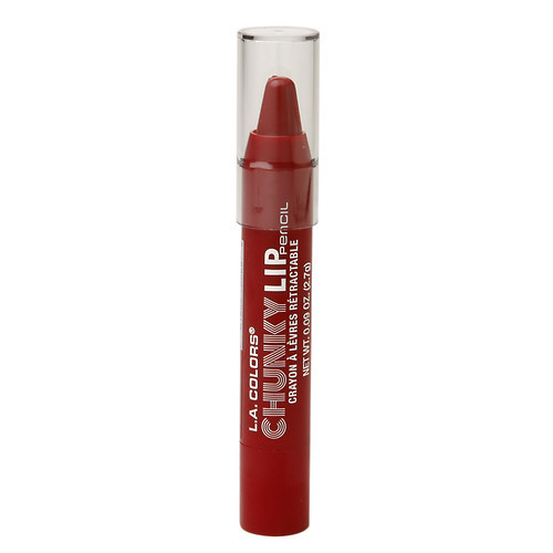 LA COLORS CHUNKY LIP PENCIL - CCL585 DEEP RED