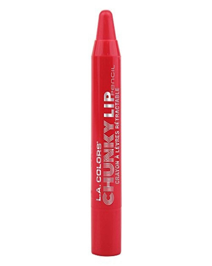CCL586 Hot Red.L.A. Colors Chunky Lip Pencil