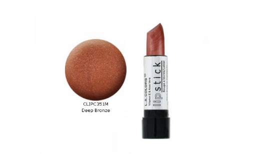 L.A. Colors Matte Lipstick Lipm351 Deep Bronze