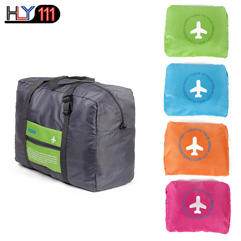 Travel Foldable Duffel Bag for Women Men Portable Handbag Waterproof Lightweight Carry On Luggage