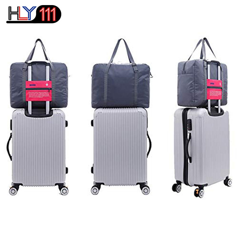 Travel Foldable Duffel Bag for Women Men Portable Handbag Waterproof Lightweight Carry On Luggage