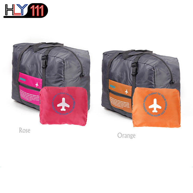 Travel Foldable Duffel Bag for Women Men Portable Handbag Waterproof Lightweight Carry On Luggage