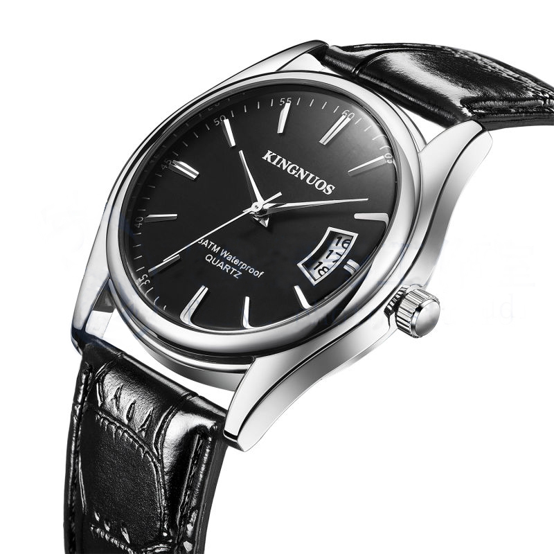 2020 Fashion Quartz Watches Calender Date Men's Watches Clock Business Stainless Wrist Watch for men
