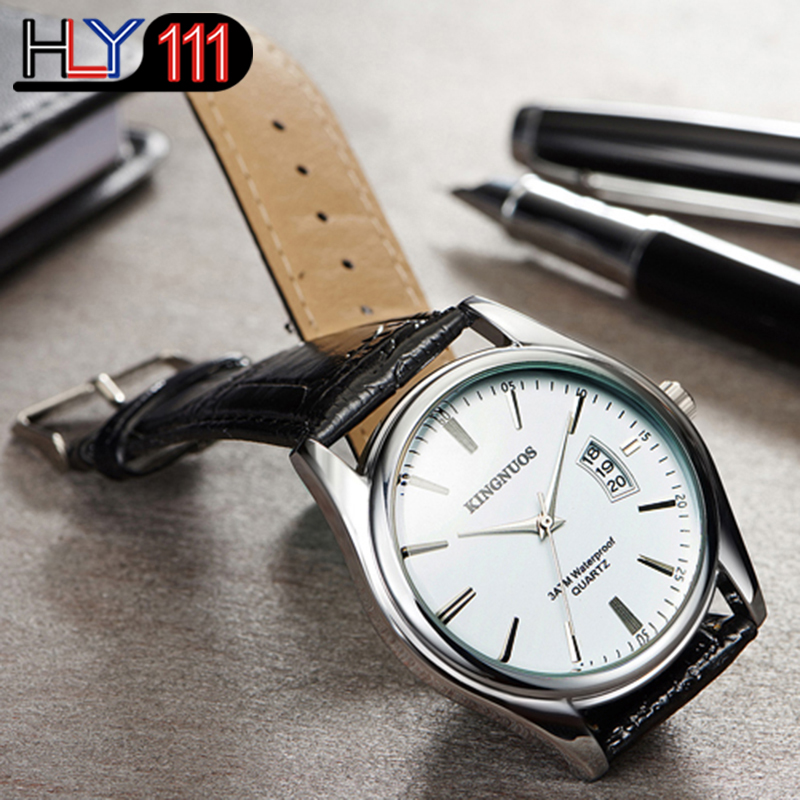 2020 Fashion Quartz Watches Calender Date Men's Watches Clock Business Stainless Wrist Watch for men