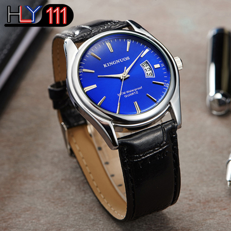 2020 Fashion Quartz Watches Calender Date Men's Watches Clock Business Stainless Wrist Watch for men