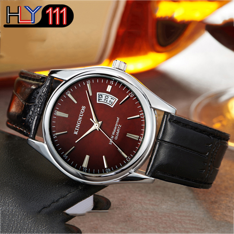2020 Fashion Quartz Watches Calender Date Men's Watches Clock Business Stainless Wrist Watch for men